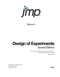 cover of the book JMP 8. Design of Experiments Guide