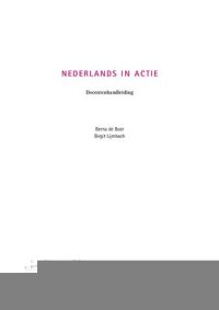 cover of the book Nederlands in actie. Docentenhandleiding