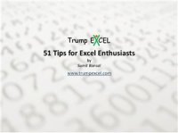 cover of the book 51 Tips for Excel Enthusiasts