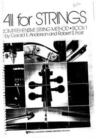 cover of the book All For Strings. Book 1