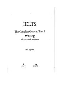 cover of the book IELTS. The Complete Guide to Task 1. Writing with Model Answers