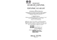 cover of the book Diccionario Guaraní-Español y Español-Guaraní / Ñe'êngueryru Avañe'e-Caraiñe'ê Ha Caraiñe'ê-Avañe'ê