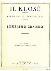 cover of the book 15 Etudes Chantantes