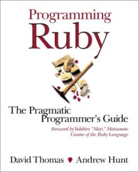 cover of the book Programming Ruby: A Pragmatic Programmer's Guide