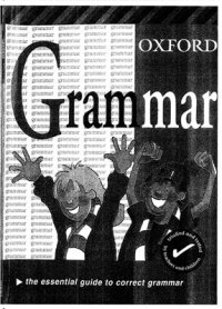 cover of the book Oxford Grammar. The Essential Guide to Correct Grammar