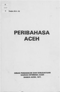 cover of the book Peribahasa Aceh