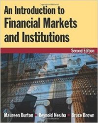 cover of the book An Introduction to Financial Markets and Institutions