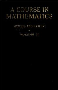 cover of the book A Course in Mathematics for Students in Engineering and Applied Science. Volume 2