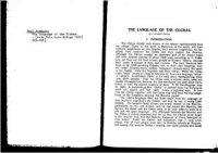 cover of the book The language of the Olchas