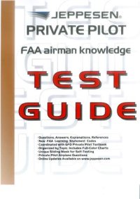 cover of the book Private Pilot FAA Airman Knowledge Test Guide