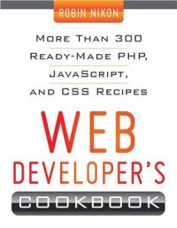 cover of the book Web Developer's Cookbook (+ Examples)