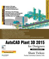 cover of the book AutoCAD Plant 3D 2015 for Designers