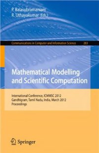 cover of the book Mathematical Modelling and Scientific Computations