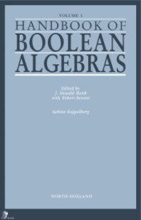 cover of the book Handbook of Boolean Algebras (3 volumes)