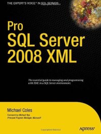 cover of the book Pro SQL Server 2008 XML