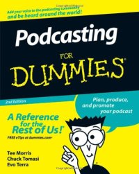 cover of the book Podcasting For Dummies