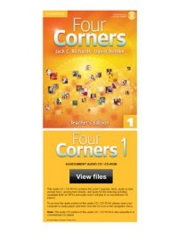 cover of the book Four Corners 1 - Teacher's Assessment Audio CD / CD-ROM