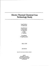 cover of the book Electro thermal chemical (ETC) gun technology study