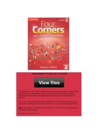 cover of the book Four Corners 2 - Teacher's Assessment Audio CD / CD-ROM