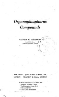 cover of the book Organophosphorus Compounds