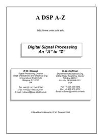 cover of the book An A-Z of Digital Signal Processing