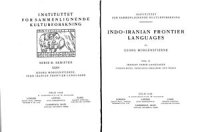 cover of the book Indo-Iranian Frontier Languages 2: Wakhi