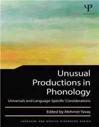 cover of the book Unusual Productions in Phonology: Universals and Language-Specific Considerations