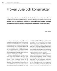 cover of the book Fröken Julie och könsmakten