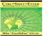 cover of the book Ctrl+Shift+Enter: Mastering Excel Array Formula