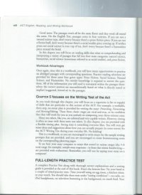 cover of the book Barron's ACT English, reading, and writing workbook