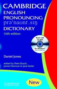 cover of the book English Pronouncing Dictionary with CD-ROM