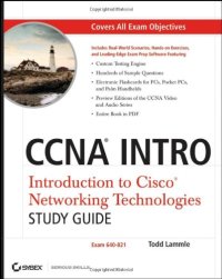 cover of the book CCNA INTRO: Introduction to Cisco Networking Technologies Study Guide: Exam 640-821