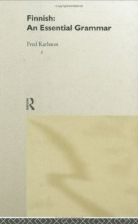 cover of the book Finnish: An Essential Grammar