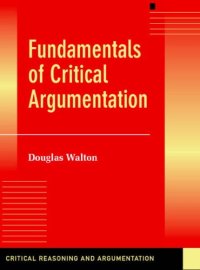 cover of the book Fundamentals of Critical Argumentation