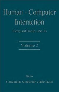 cover of the book Human-Computer Interaction. Theory and Practice. Part 2