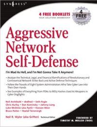 cover of the book Aggressive Network Self-Defense