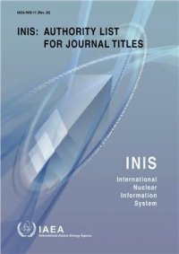 cover of the book INIS: Authority list for journal titles