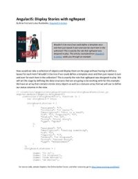 cover of the book AngularJS in Action (Code Only)