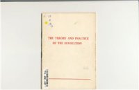 cover of the book The Theory and Practice of the Revolution