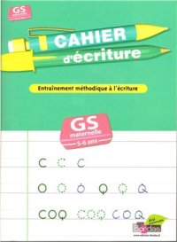 cover of the book Cahier d’écriture