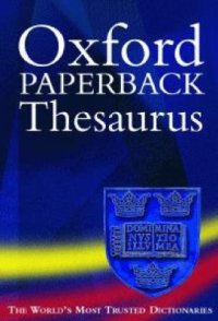 cover of the book Oxford Paperback Thesaurus