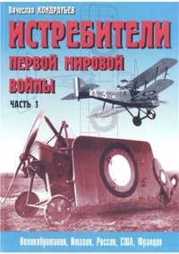 cover of the book Истребители I-ой Мировой войны. Часть I. Самолеты Великобритании, Италии, России, США и Франции