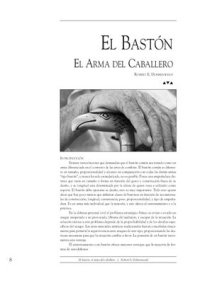 cover of the book El baston el arma del caballero