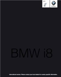 cover of the book BMW i8. International Version