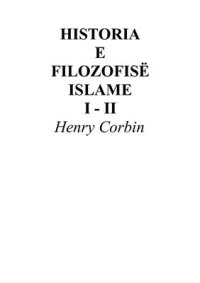 cover of the book Historia e filozofisё islame