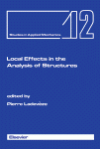 cover of the book Local Effects in the Analysis of Structures