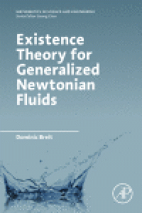 cover of the book Existence Theory for Generalized Newtonian Fluids