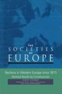 cover of the book Elections in Western Europe since 1815: Electoral Results by Constituencies