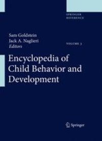 cover of the book Encyclopedia of Child Behavior and Development