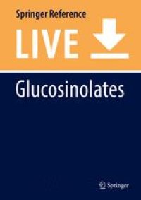 cover of the book Glucosinolates